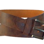 Herren-Gürtel-Leder-braun